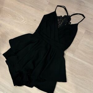 Elegant Black Lace Jumpsuit